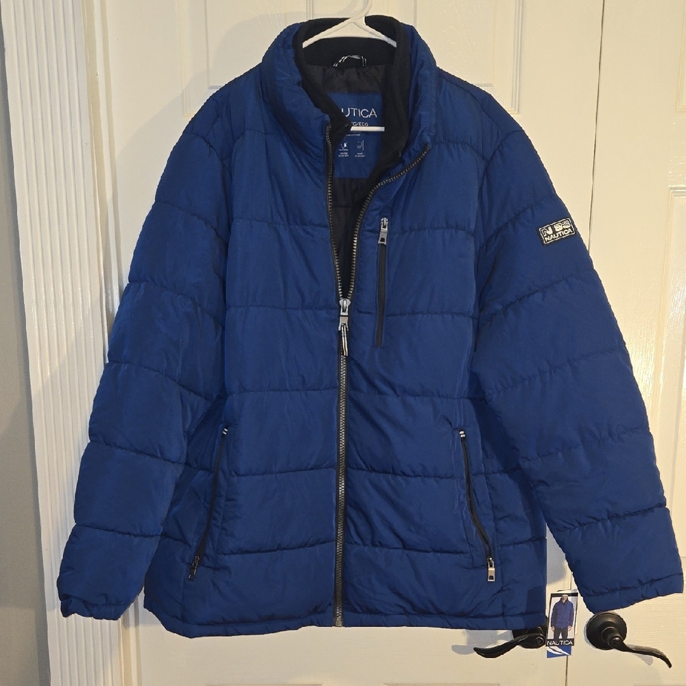 Nautica Royal Blue Quilted Jacket